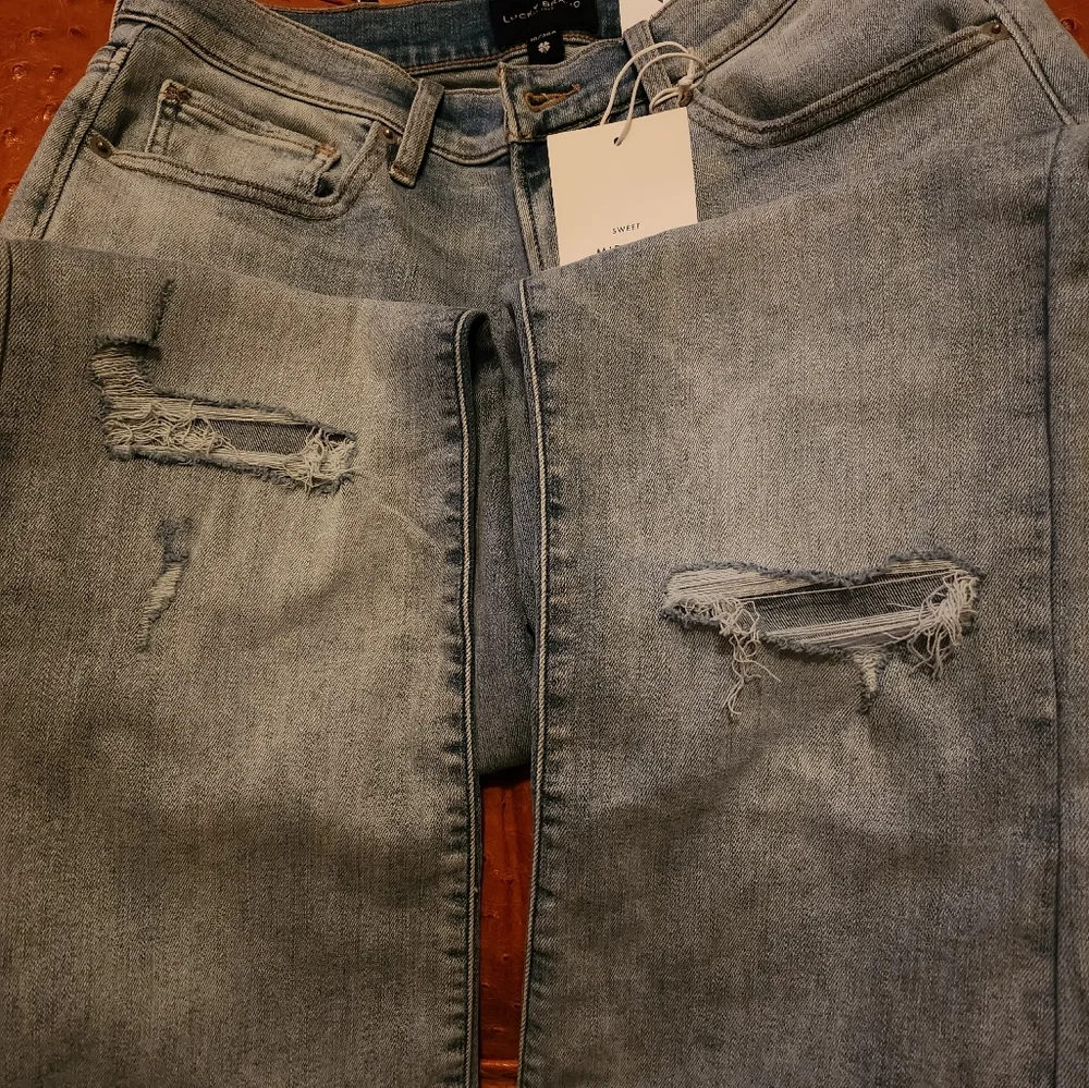 NWT Lucky Mid Rise Jeans size 10